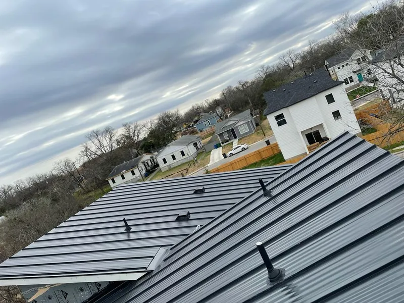 Standing seam metal roof panels with vents for Skylight Repair in Catonsville